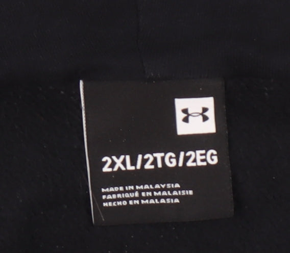 Under Armour Men's Black 2XL Full Zip Hoodie