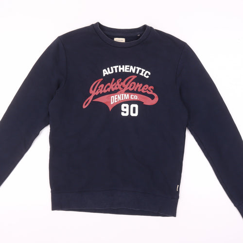 Jack & Jones Men's Blue XS Pullover Sweatshirt