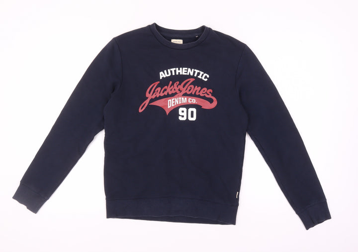 Jack & Jones Men's Blue XS Pullover Sweatshirt