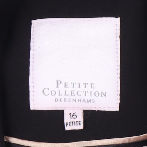 Debenhams Women's Black Blazer Size 16 Petites