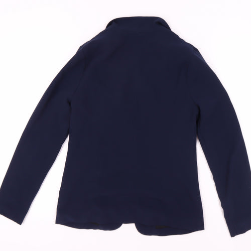 New Look Women's Blue Blazer Size 10 Regular Fit