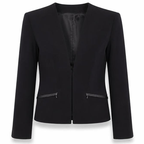 Mango Women’s Black Suit Jacket, Size 8, Regular Fit