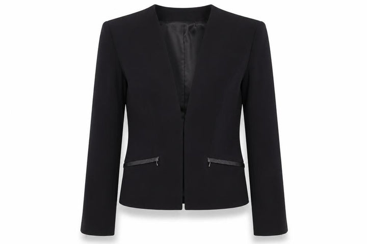 Mango Women’s Black Suit Jacket, Size 8, Regular Fit