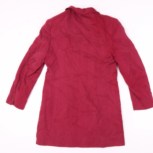 Windsmoor Women's Red Blazer Size 12 Button-Up