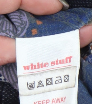 White Stuff Women's Black Overcoat Size 14