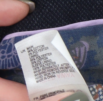 White Stuff Women's Black Overcoat Size 14