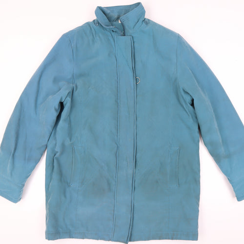 Klass Collection Women’s Blue Mid-Length Coat L