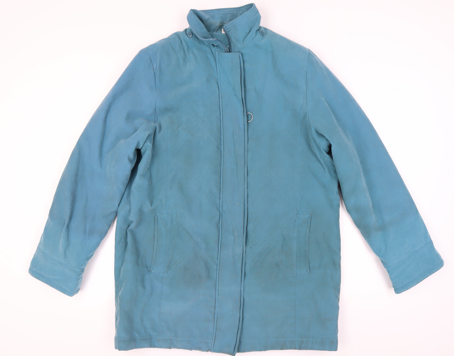 Klass Collection Women’s Blue Mid-Length Coat L