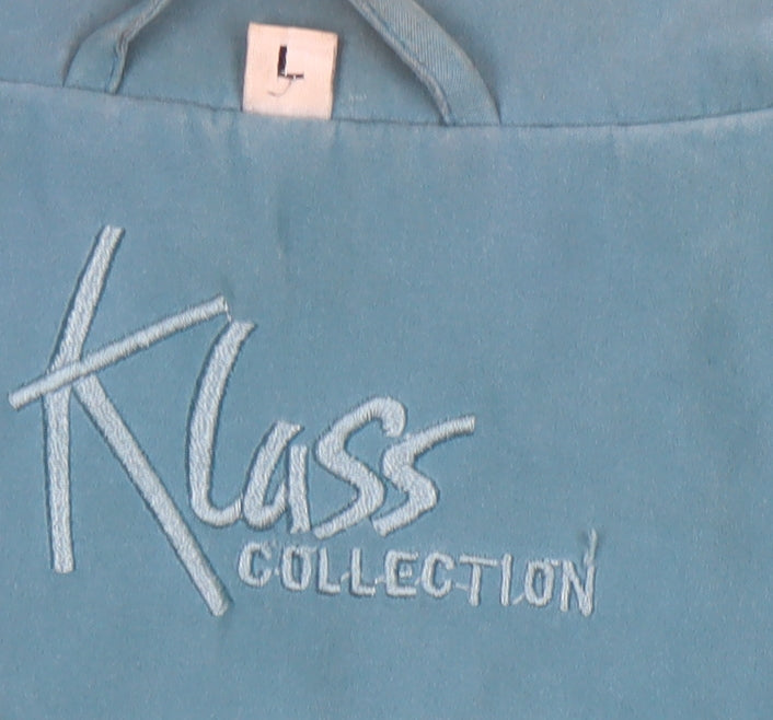 Klass Collection Women’s Blue Mid-Length Coat L