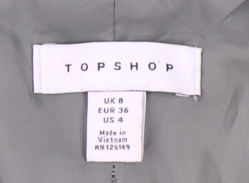 Topshop Women’s Green Suit Jacket, Size 8, Business Wear