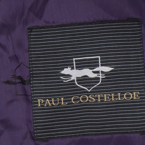Paul Costelloe Men's Grey Blazer Size 44 Regular Fit