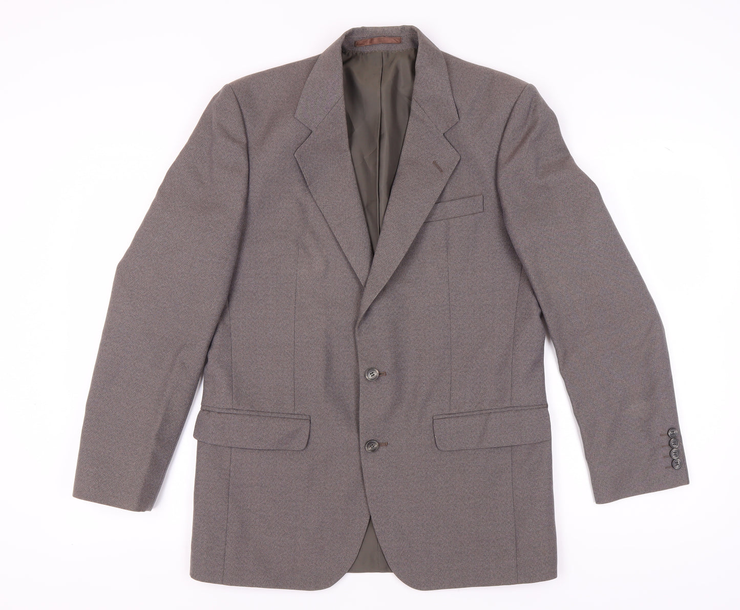 Centaur Men's Grey Regular Fit Blazer, Size 38R