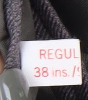 Centaur Men's Grey Regular Fit Blazer, Size 38R