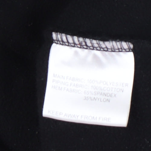 TT Isle of Man Men's Black Fleece Jacket Size L