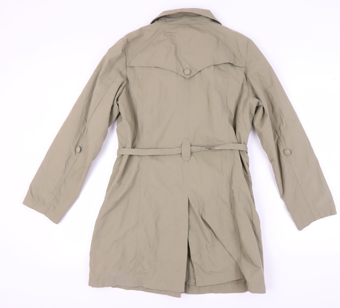Per Una Women's Beige Trench Coat Size 14