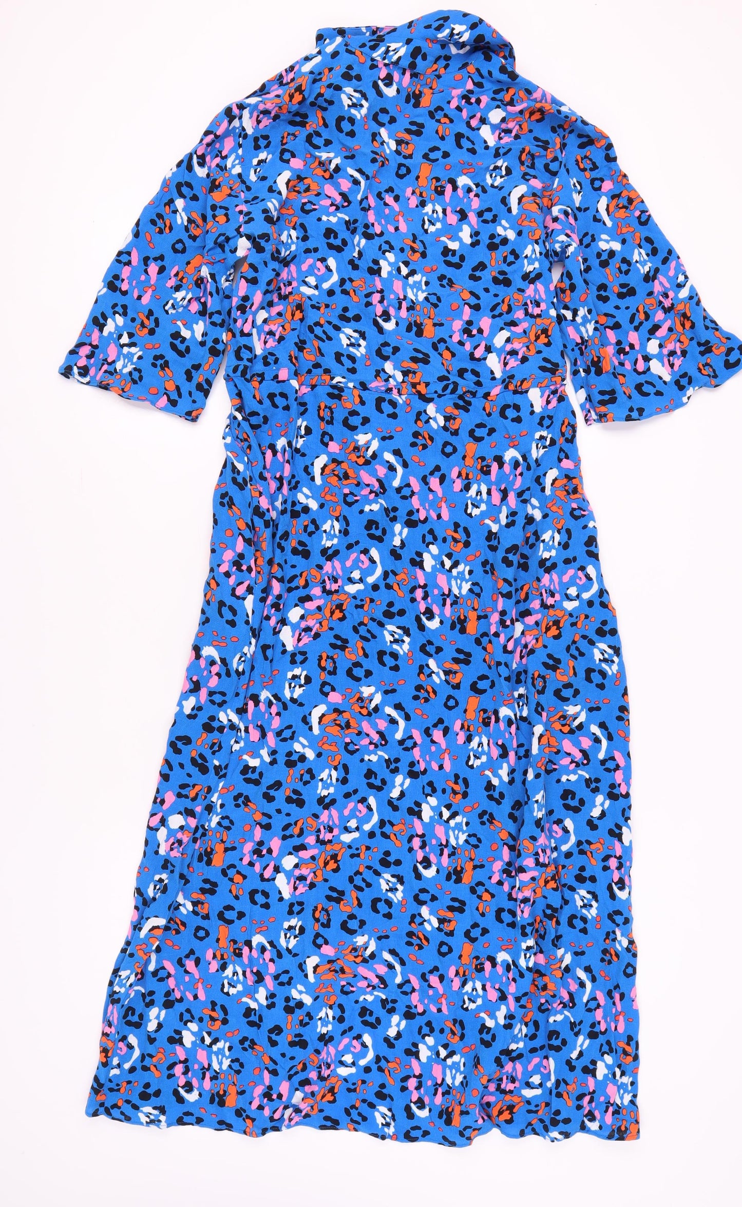 Myleene Klass Women's Blue Animal Print Dress, Size 10
