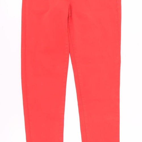 Esprit Women's Red Ankle Jeans Size 10