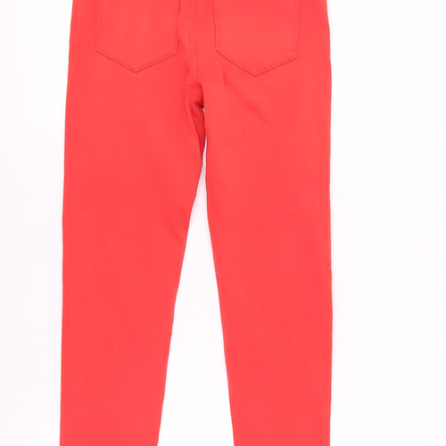Esprit Women's Red Ankle Jeans Size 10