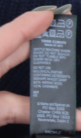 Marks and Spencer Women's Blue Pullover Jumper M