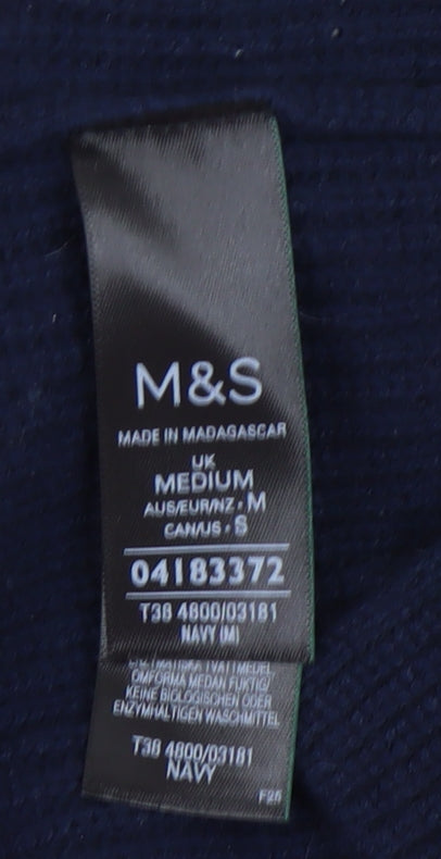 Marks and Spencer Women's Blue Pullover Jumper M