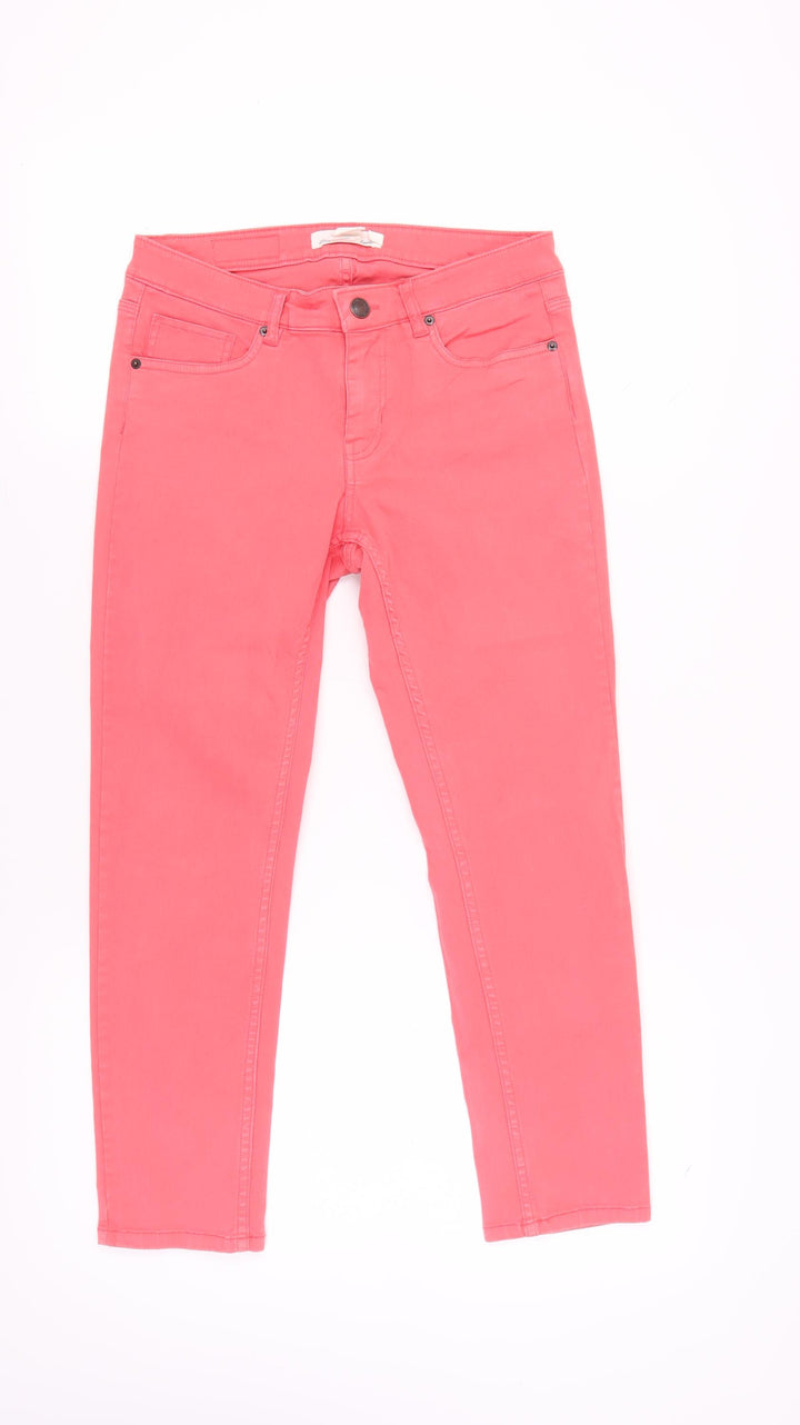 H&M Women's Pink Jeans Size 10