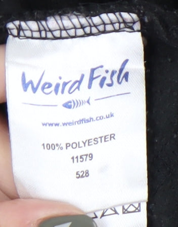 Weird Fish Men's Black 2XL Pullover Sweatshirt