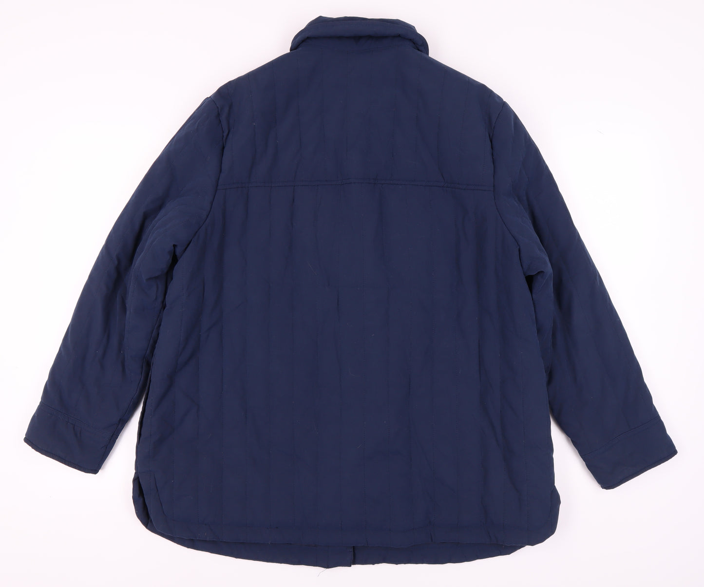 Bonmarché Women's Blue Quilted Jacket Size 20