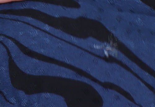 Fat Face Women's Blue V-Neck Dress Size 12