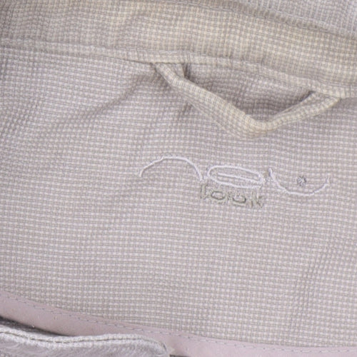 New Look Women's Beige Embroidered Military Jacket Size 24