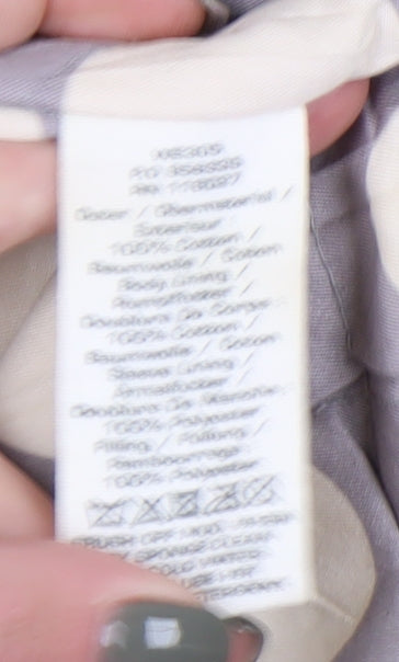 Boden Women's Brown Cotton Motorcycle Jacket