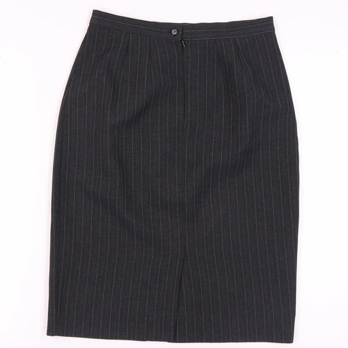 Marks and Spencer Women's Grey Pencil Skirt Size 12