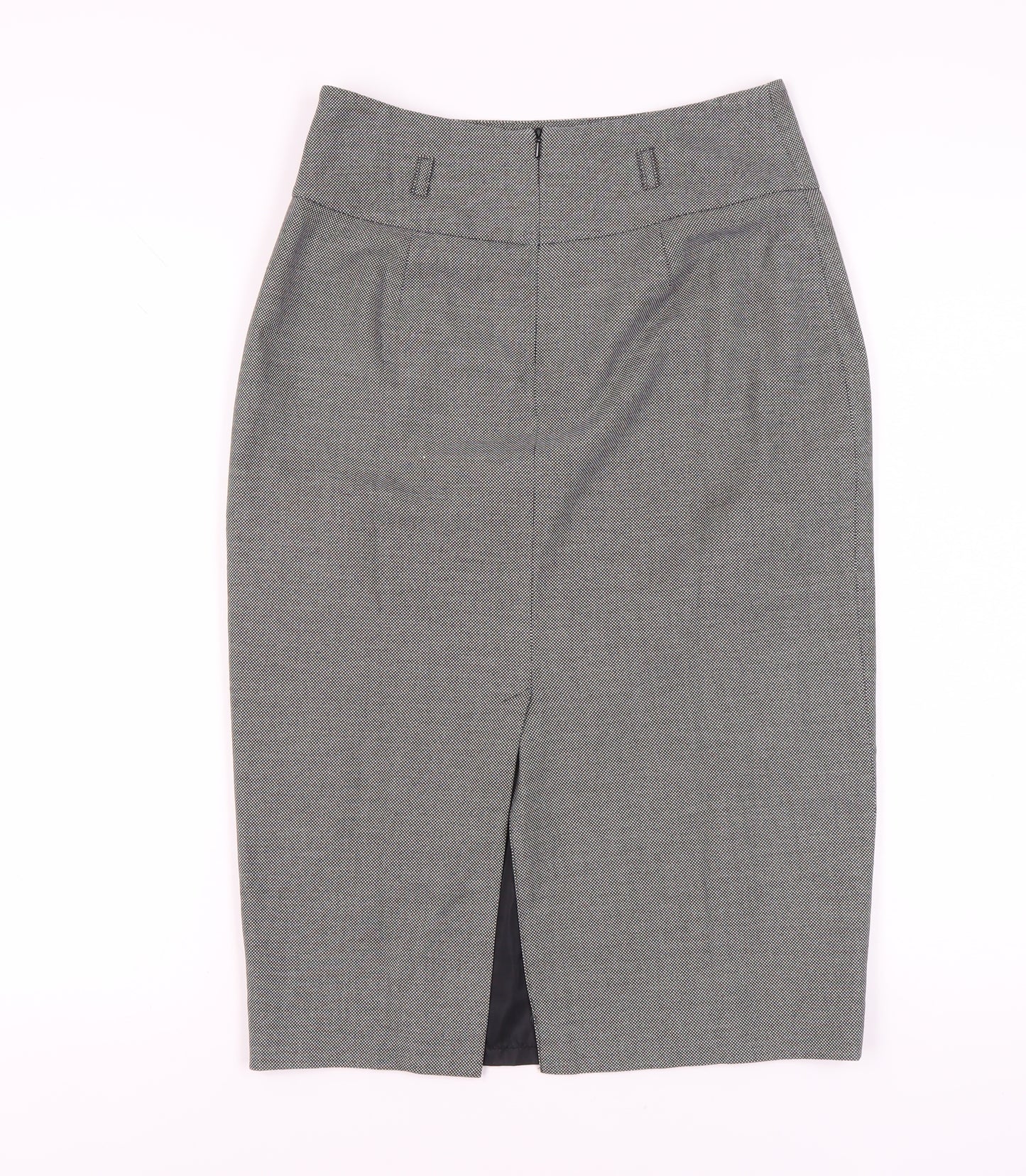 Wallis Women's Grey Pencil Skirt - Size 10, Business