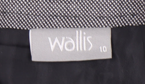 Wallis Women's Grey Pencil Skirt - Size 10, Business