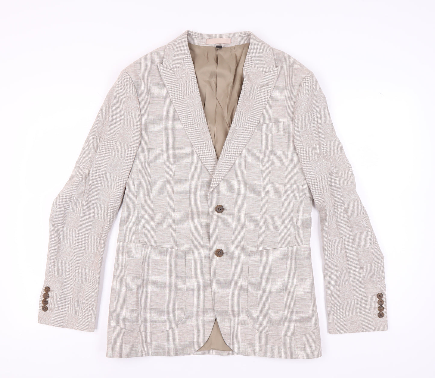 Marks and Spencer Men's Beige Blazer Jacket 38R