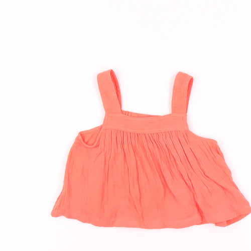 Marks and Spencer Girls Orange Camisole Top, 4-5 Years