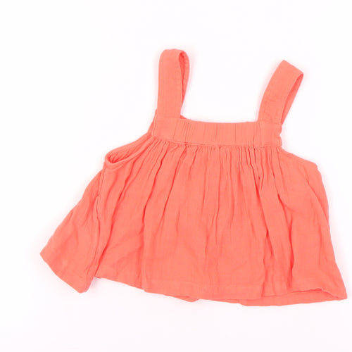 Marks and Spencer Girls Orange Camisole Top, 4-5 Years