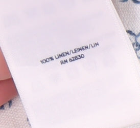 Lands' End Women's White Midi Floral Shirt Dress S