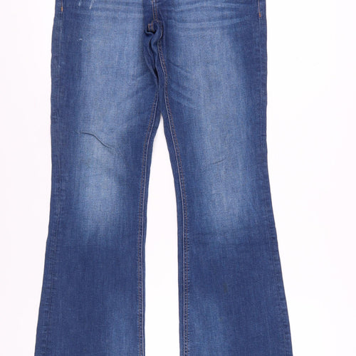 s.Oliver Women's Blue Slim Bootcut Jeans Size 30