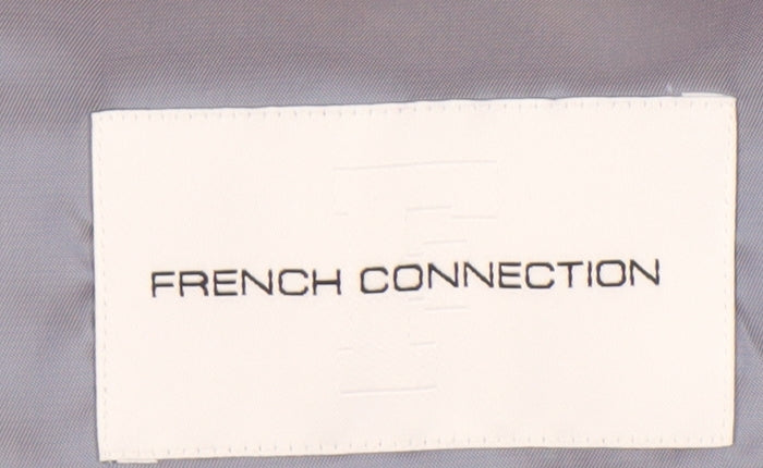 French Connection Men's Blue Waistcoat, Size 38, Regular Fit