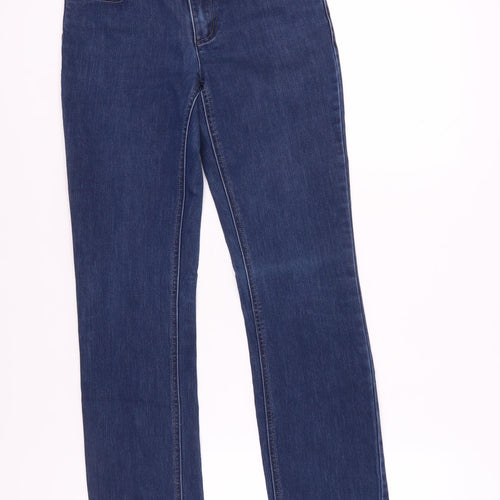 Street One Women's Blue Straight Jeans Size 25 Stylish