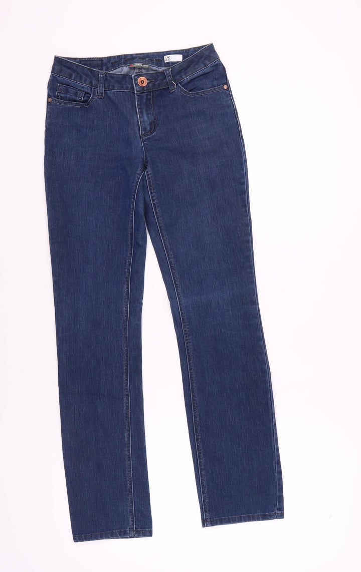 Street One Women's Blue Straight Jeans Size 25 Stylish