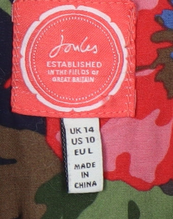 Joules Women's Blue Quilted Waistcoat Size 14