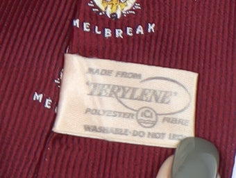 Novel-Ties Co. Red Animal Print Embroidered Tie Men