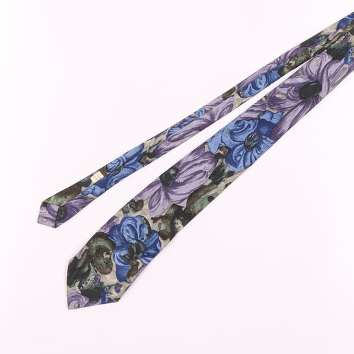 New World Men's Multicoloured Floral Tie