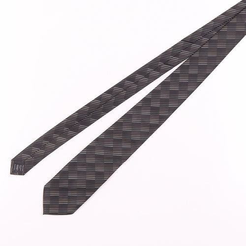 Burton Men's Black Striped Tie, One Size, Excellent