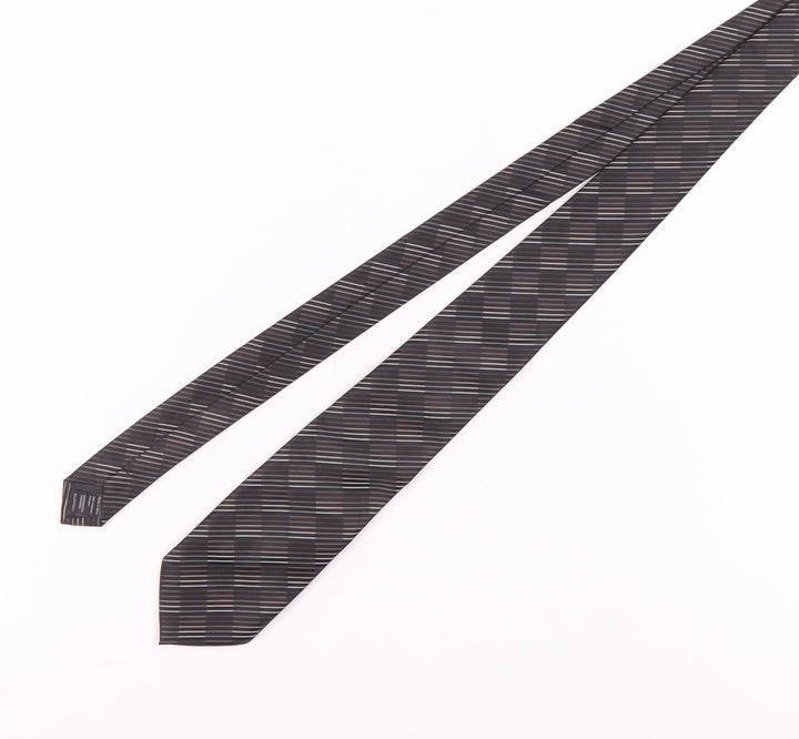 Burton Men's Black Striped Tie, One Size, Excellent