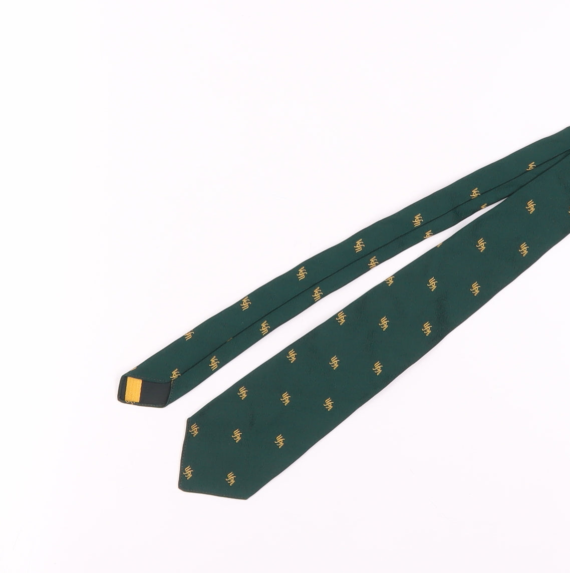 CCS Novelties Ltd Men's Green Geometric Tie