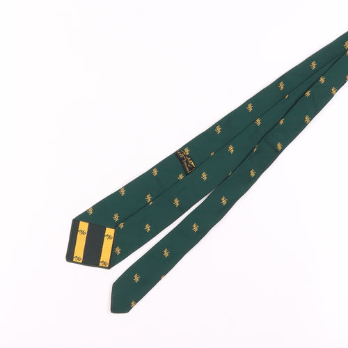 CCS Novelties Ltd Men's Green Geometric Tie