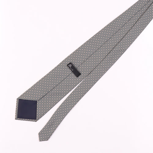 BHS Grey Polka Dot Men's Tie - One Size Polyester
