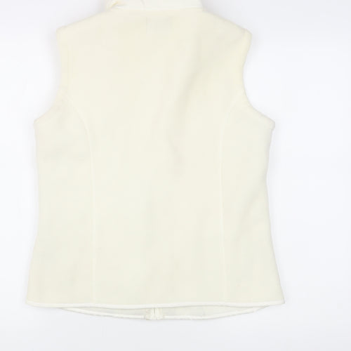 Arabella & Addison Women's White Waistcoat S